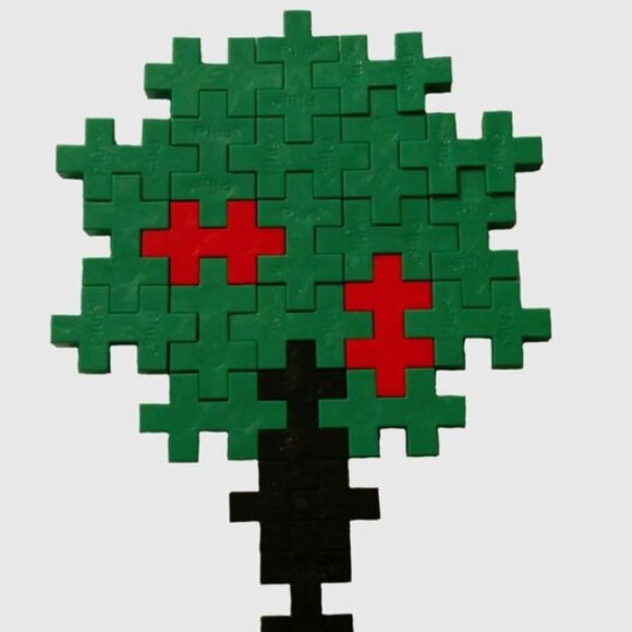 Plus Plus 70 piece tubes Patriotic and Grayscale NEW 2 TUBES - Picture 4 of 6